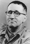 playwright Berthold Brecht,