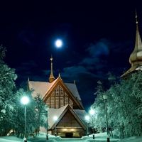 Church in Kiruna, Sweden