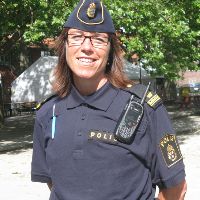Ystad, Sweden Cop